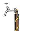 Cablu de incalzire de degivrare MAGNUM Ideal, pentru robinete exterioare 18 metru – 180 Wati (230V)