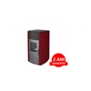 SOBA PE PELEȚI FALCON COMODO TREND P10 CU AER CALD (10 KW - BURGUNDĂ)
