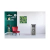 Termosemineu pe peleti  FALCON COMODO CENTRAL P18 KW complet echipat pentru incalzire, pompa, vas expansiune, aprindere automata, buncar peleti integrat, culoare alb