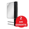 Ventilator de încălzire Radialight WINDY VISIO in baie pe perete cu șuport pentru prosop și cu oglindă (1000/1800 Watt)