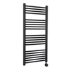 Radiator electric pentru uscarea prosoapelor WENTOREX Tolla Electric 700 Watt (Negru - 500 mm)