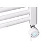 Radiator electric pentru uscarea prosoapelor WENTOREX Tolla Electric 700 Watt (alb - 500 mm)