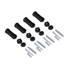 Radiator electric pentru uscarea prosoapelor WENTOREX Tolla Electric 900 Watt (Negru - 500 mm)
