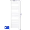 Radiator electric pentru uscarea prosoapelor WENTOREX Tolla Electric 900 Watt (alb - 500 mm)