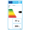 Boiler pentru pompa de caldura cu serpentina marita APAMET HP BOT 200 LT 1S montaj pe sol, izolatie termica, manta de protectie , flansa de vizitare