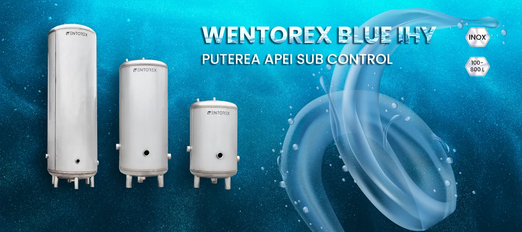 Vas de expansiune Wentorex Blue IHY