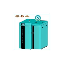 Cazan cu gazificare lemn si peleti Cetrometal BioTec Plus (25 kW) 