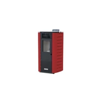 SOBA PE PELLEȚI CENTROMETAL CENTROPELET Z12 CU AER CALD  (9 KW Burgundy)
