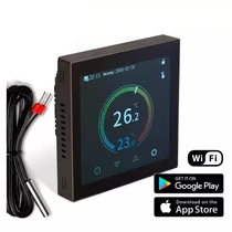 Termostatul Falcon U-HEAT WiFi Control Design cu senzor de temperatură pentru podea - pentru încălzire electrică în pardoseală (16A).