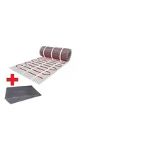 1 m2 U-HEAT fűtőszőnyeg + 1,2 m2 U-HEAT polisztirol szigetelő lap szett