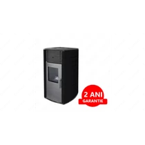 SOBA PE PELEȚI WENTOREX MILANO PS-D  P10 CU AER CALD (10 KW - NEGRU)