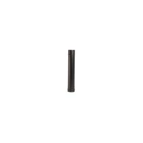 ȚEAVĂ DE FUM PENTRU SOBE PE PELEȚI DIN OȚEL INOX VOPSIT 80 X 500 (80 MM) -NEGRU