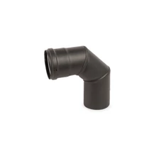 COT REGLABIL DE 90C CU ORIFICIUL DE CURATARE DN160 (NEGRU)  