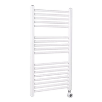 Radiator electric pentru uscarea prosoapelor WENTOREX Tolla Electric 400 Watt (alb - 500 mm)