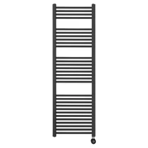 Radiator electric pentru uscarea prosoapelor WENTOREX Tolla Electric 900 Watt (Negru - 500 mm)