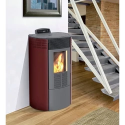 SEMINEU (SOBA) PE PELETI CU TIRAJ FORTAT 6kW-16kW ( PENTRU ÎNCĂLZIREA CAMERELOR SEPARATE)