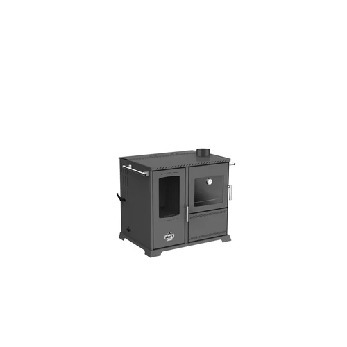 BABA'S SAPHIRE 10 - sobă combinată pe lemne și peleți, cu plită și cuptor (5-10 kW - tablă de oțel).