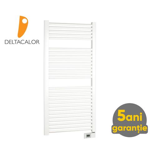 Radiator electric portprosop Deltacalor Electro 750 Watt XL (alb - 600 mm)