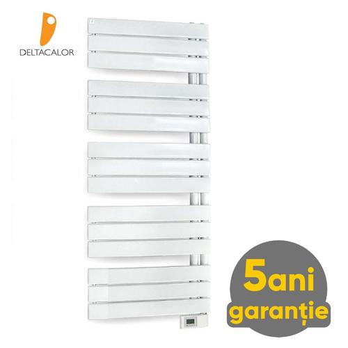 Radiator electric portprosop Deltacalor Flag 750 W (alb)