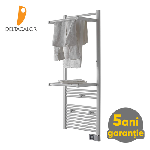 Radiator electric, uscator de prosop Deltacalor PAPILLON Double 500 W