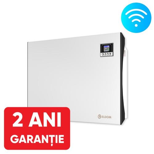 Panou de încălzire electric ELDOM Galant 15 WiFi cu control programabil (1500 wați - iOS și Android)