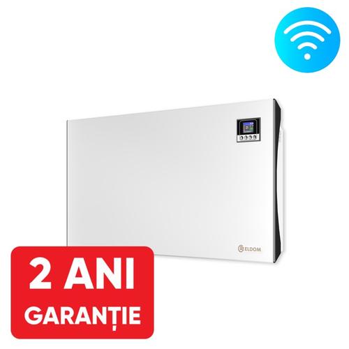  Panou de încălzire electric ELDOM Galant 20 WiFi cu control programabil (2000 wați - iOS și Android)