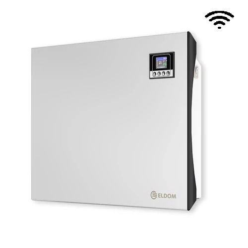 Panou de încălzire electric ELDOM Galant 10 WiFi cu control programabil (1000 wați - iOS și Android)