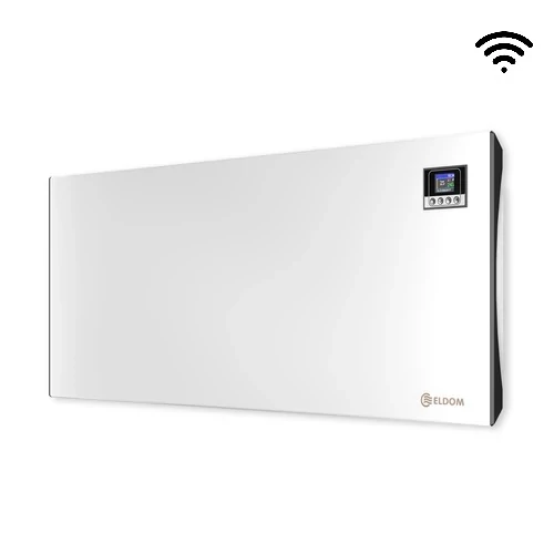  Panou de încălzire electric ELDOM Galant 25 WiFi cu control programabil (2500 wați - iOS și Android)