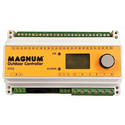 Termostat exterior MAGNUM ETO2-4550 (3x16A / 230V) - umiditate și temperatură