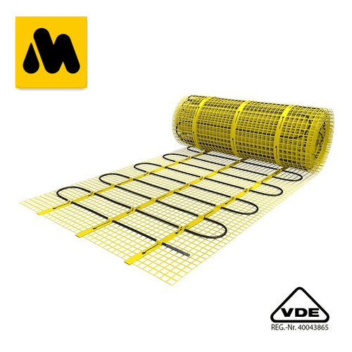 Covor electric MAGNUM Mat 12 m2 =1500 W  (125W/m2) încălzire electrică prin pardoseală 