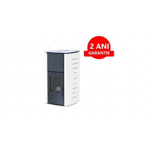 SOBA PE PELEȚI CU SISTEM DE APĂ FALCON COMODO CENTRAL P18 (18 KW - ALB)
