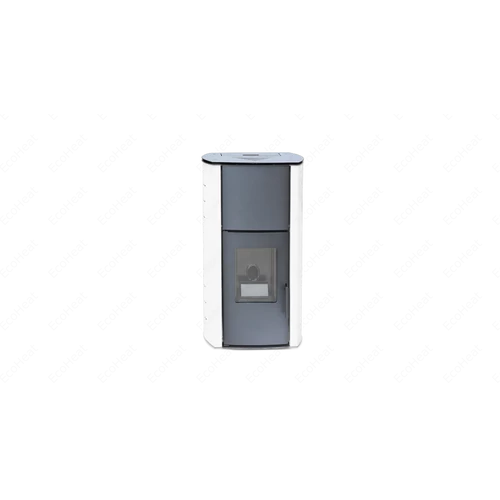 Termosemineu pe peleti  FALCON COMODO CENTRAL P18 KW complet echipat pentru incalzire, pompa, vas expansiune, aprindere automata, buncar peleti integrat, culoare alb