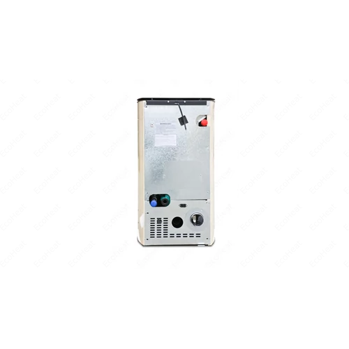 Termosemineu pe peleti FALCON COMODO CENTRAL P18 kw complet echipat pentru incalzire, pompa, vas expansiune, aprindere automata, buncar peleti integrat, culoare burgundă