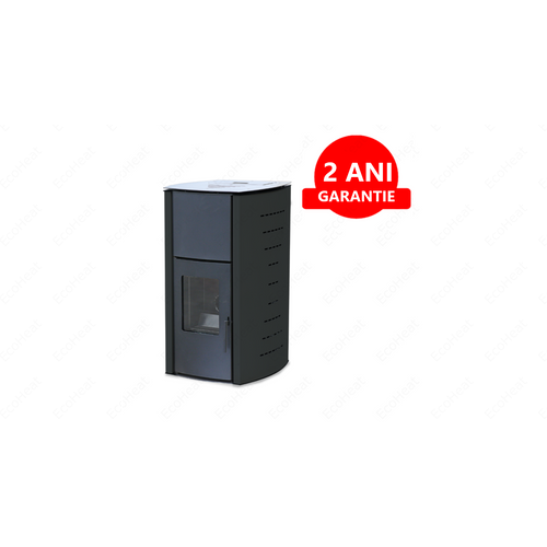 SOBA PE PELEȚI CU SISTEM DE APĂ FALCON COMODO CENTRAL P12 (13 KW - GRI)