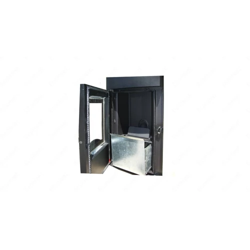 Termosemineu pe peleti FALCON COMODO CENTRAL P13 KW complet echipat pentru incalzire, pompa, vas expansiune, aprindere automata, buncar peleti integrat, culoare gri