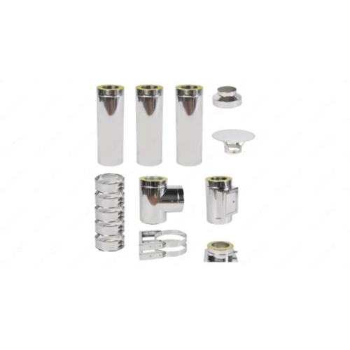KOMINUS KD 130/190 MM COȘ DE FUM IZOLAT DE 4 M ÎNĂLȚIME