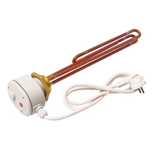 UNIVAL rezistență electrică de încălzire 3 kW - cu termostat încorporat (5/4" - galvanizată)