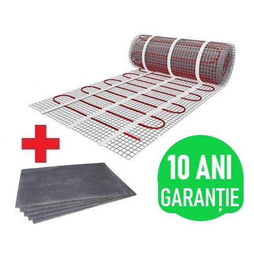 8 m2 U-HEAT fűtőszőnyeg +  8,4 m2 U-HEAT polisztirol szigetelő lap szett