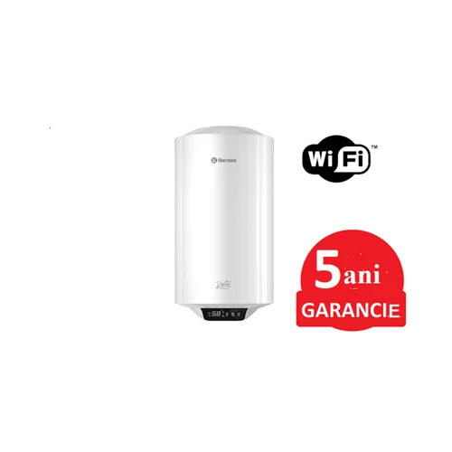 Boiler electric THERMEX DIGITAL Wi-Fi 50 V cu funcție smart (50 litri - 2000 W - Ø 390 mm)