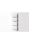 Radiator electric portprosop Deltacalor Flag 750 W (alb)