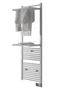 Radiator electric portprosop Deltacalor PAPILLON Double 500 W – cu 2 elemente pliabile (alb)