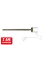 Rezistenta electrica Eliko cu termostat incorporat de 5/4 &quot; inch (inox - 2 kW)